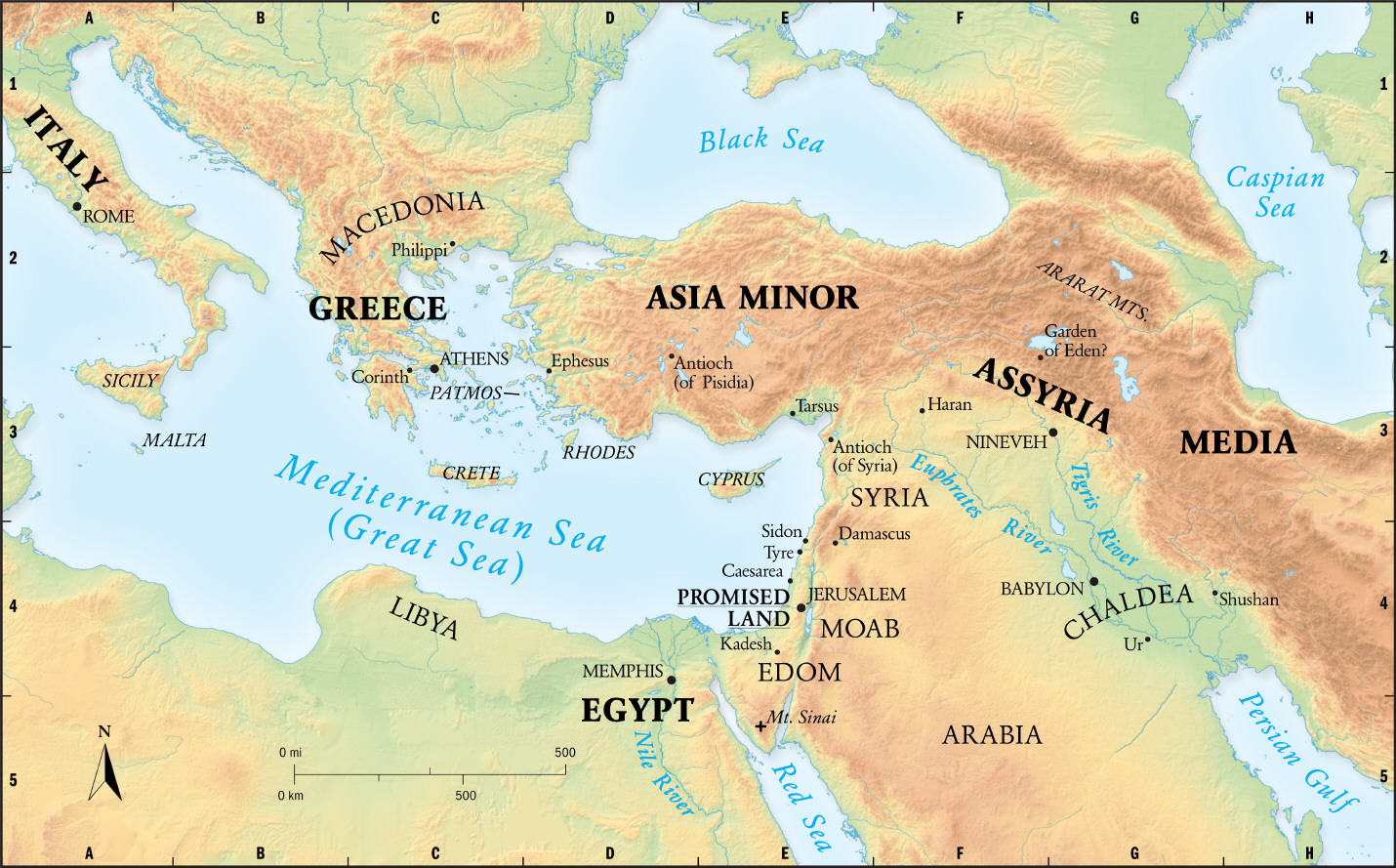Discovering Bible Geography: Teaching Children about Different Biblical Lands hero image