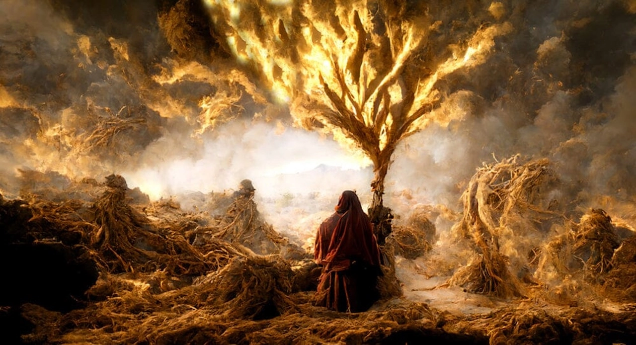 Joshua’s Encounter with the Burning Bush: A Divine Call hero image