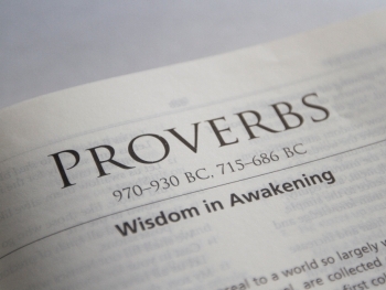 The Wisdom of Proverbs: Applying Biblical Principles to Everyday Life image