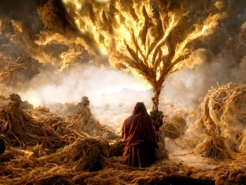 Joshua’s Encounter with the Burning Bush: A Divine Call image