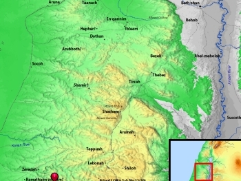 Timnath Serah Map image