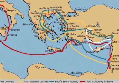 Paul’s Missionary Journeys: A Map of the Early Church blog image